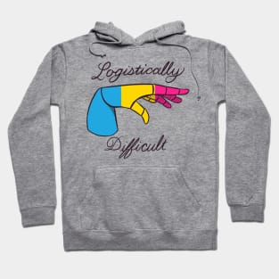 Logistically Difficult - Pansexual Hoodie